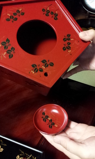 及川漆工房　増沢塗　お盆　トレイ　インテリア　及川守男　漆　未使用　秀衡塗　希少 及川漆工房 増沢塗 お盆 トレイ インテリア 及川守男 漆 未使用